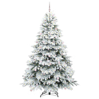 Albero di Natale artificiale con 300 LED Verde 240 cm PE e PVC 3397642