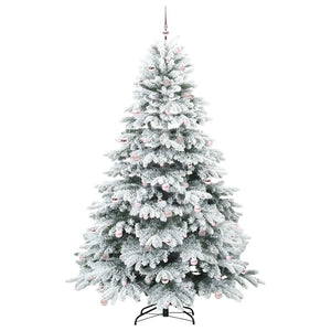 Albero di Natale artificiale con 300 LED Verde 240 cm PE e PVC 3397642