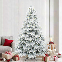 Albero di Natale artificiale con 300 LED Verde 240 cm PE e PVC 3397643