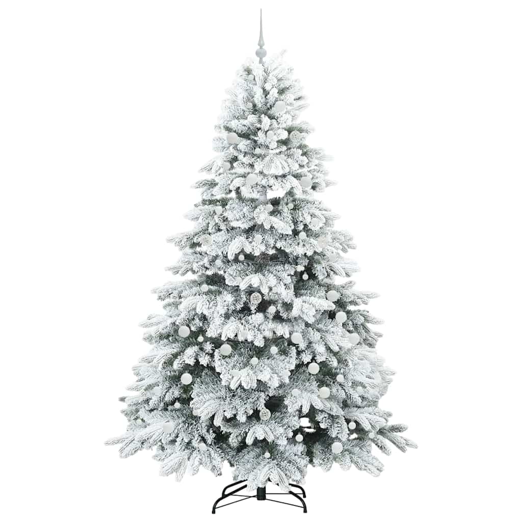 Albero di Natale artificiale con 300 LED Verde 240 cm PE e PVC 3397643