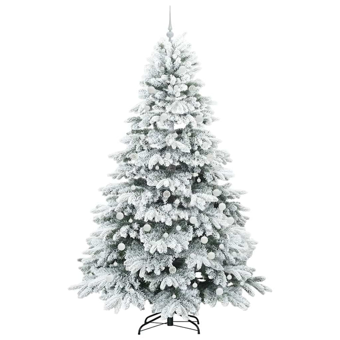 Albero di Natale artificiale con 300 LED Verde 240 cm PE e PVC 3397643