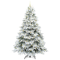 Albero di Natale artificiale con 300 LED Verde 240 cm PE e PVC 3397644