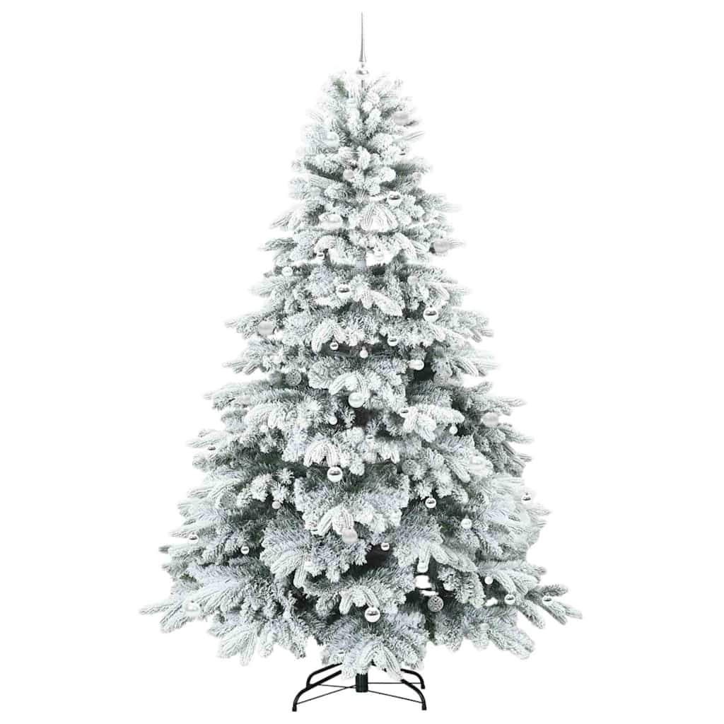 Albero di Natale artificiale con 300 LED Verde 240 cm PE e PVC 3397645