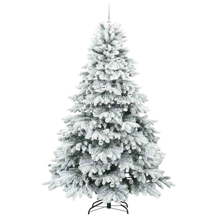 Albero di Natale artificiale con 300 LED Verde 240 cm PE e PVC 3397645
