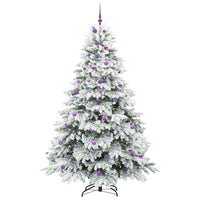 Albero di Natale artificiale con 300 LED Verde 240 cm PE e PVC 3397646