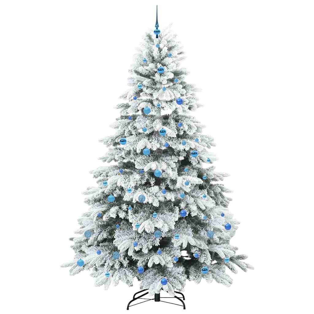 Albero di Natale artificiale con 300 LED Verde 240 cm PE e PVC 3397647