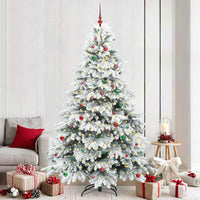Albero di Natale artificiale con 300 LED Verde 240 cm PE e PVC 3397648