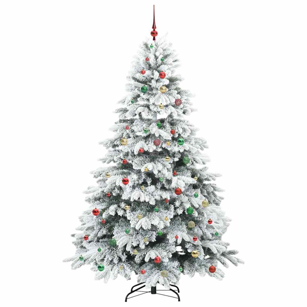 Albero di Natale artificiale con 300 LED Verde 240 cm PE e PVC 3397648