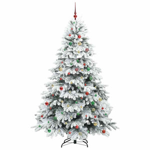 Albero di Natale artificiale con 300 LED Verde 240 cm PE e PVC 3397648