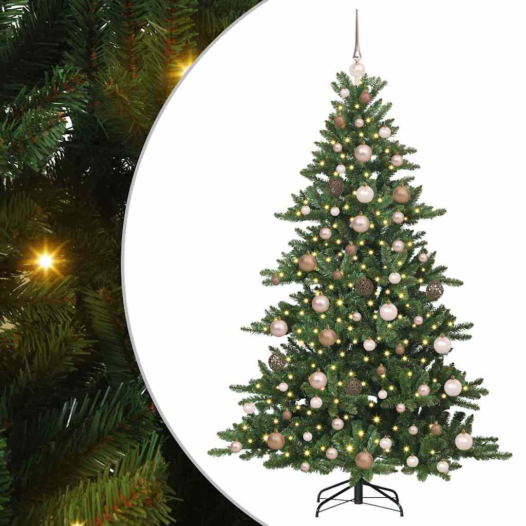 Albero di Natale Artificiale con Rami Pieghevoli 180 cm PVC 3397664