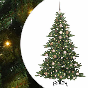 Albero di Natale Artificiale con Rami Pieghevoli 180 cm PVC 3397664