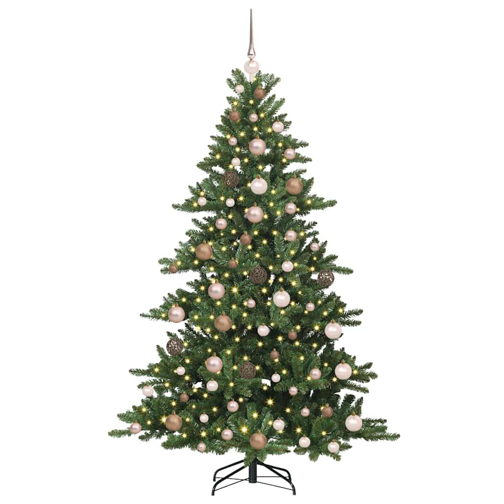 Albero di Natale Artificiale con Rami Pieghevoli 180 cm PVC 3397664