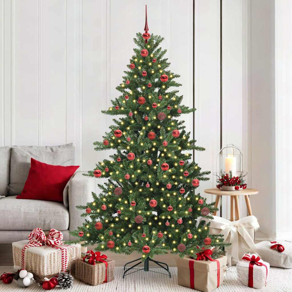 Albero di Natale Artificiale con Rami Pieghevoli 180 cm PVC 3397666