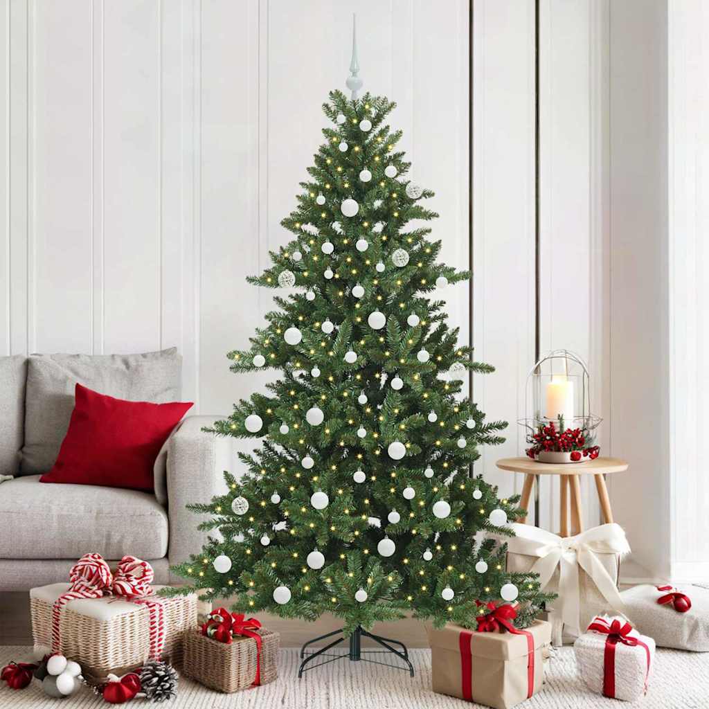 Albero di Natale Artificiale con Rami Pieghevoli 180 cm PVC 3397669