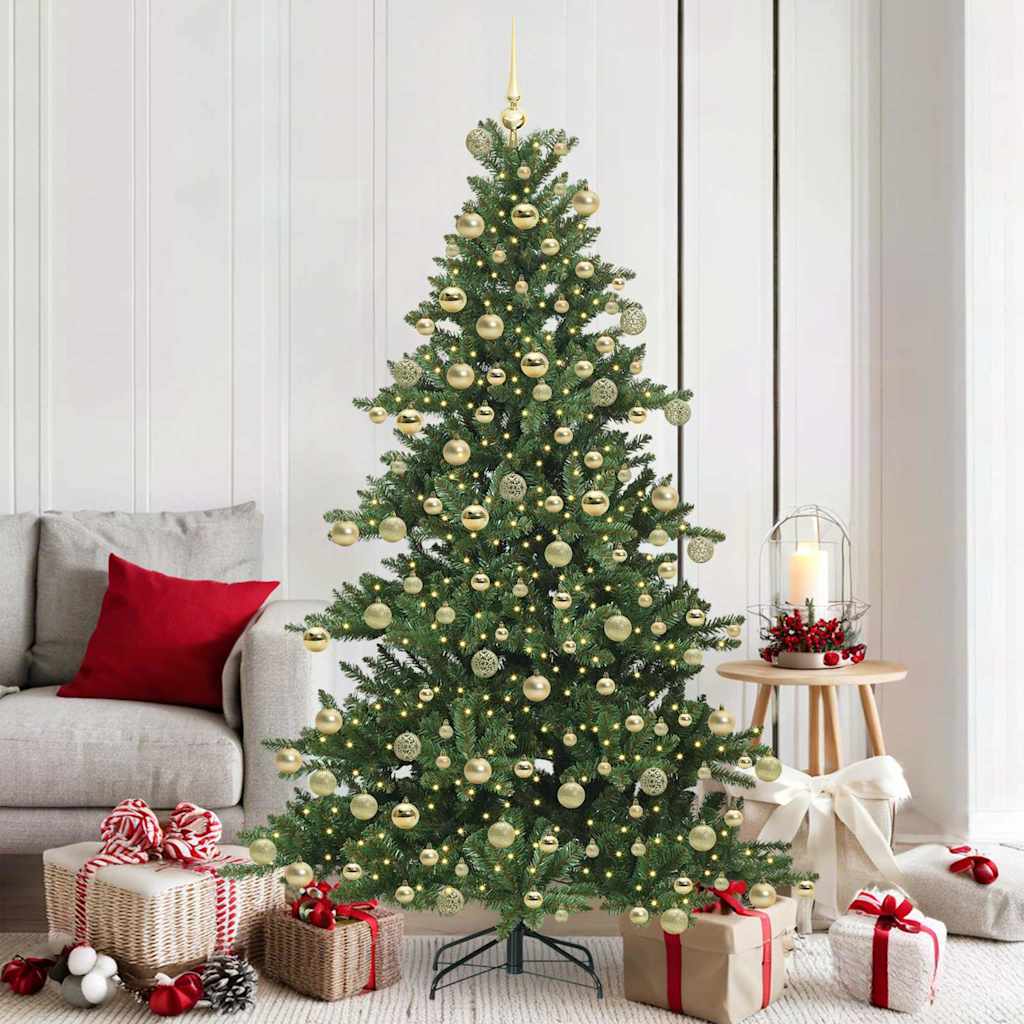 Albero di Natale Artificiale con Rami Pieghevoli 180 cm PVC 3397670