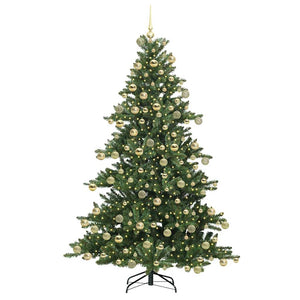 Albero di Natale Artificiale con Rami Pieghevoli 180 cm PVC 3397670