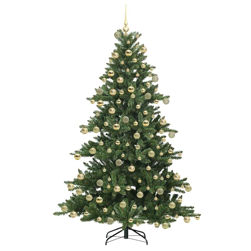 Albero di Natale Artificiale con Rami Pieghevoli 180 cm PVC 3397670