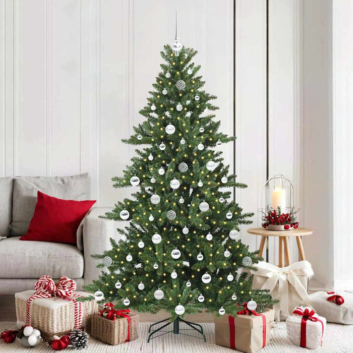 Albero di Natale Artificiale con Rami Pieghevoli 180 cm PVC 3397671