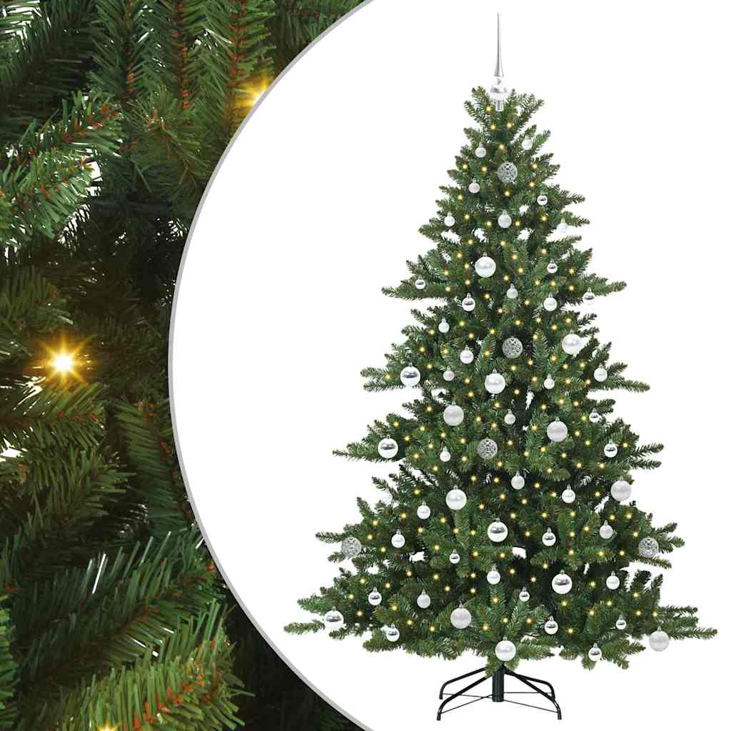 Albero di Natale Artificiale con Rami Pieghevoli 180 cm PVC 3397671
