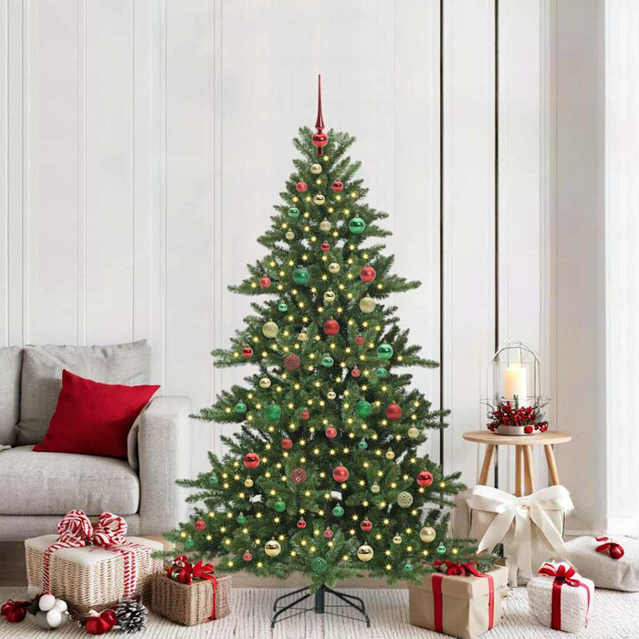 Albero di Natale Artificiale con Rami Pieghevoli 180 cm PVC 3397674