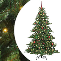 Albero di Natale Artificiale con Rami Pieghevoli 180 cm PVC 3397674