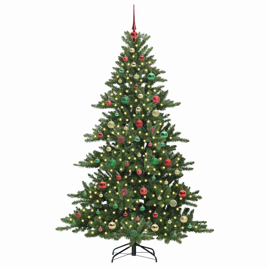 Albero di Natale Artificiale con Rami Pieghevoli 180 cm PVC 3397674