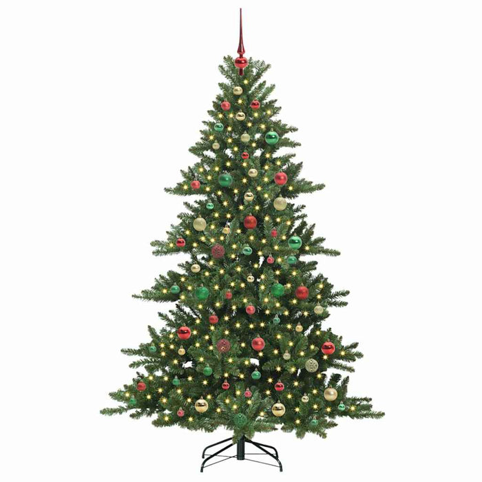 Albero di Natale Artificiale con Rami Pieghevoli 180 cm PVC 3397674