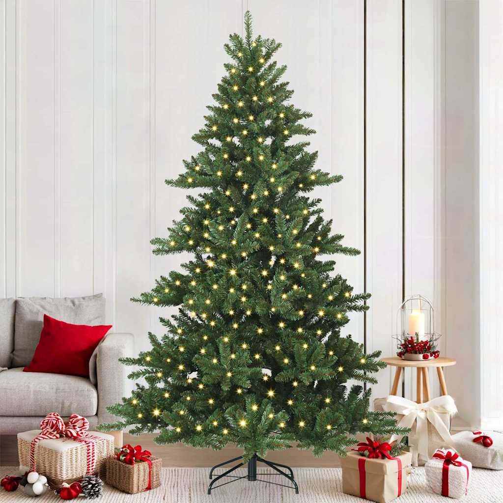 Albero di Natale Artificiale con Rami Pieghevoli 210 cm PVC 3397675