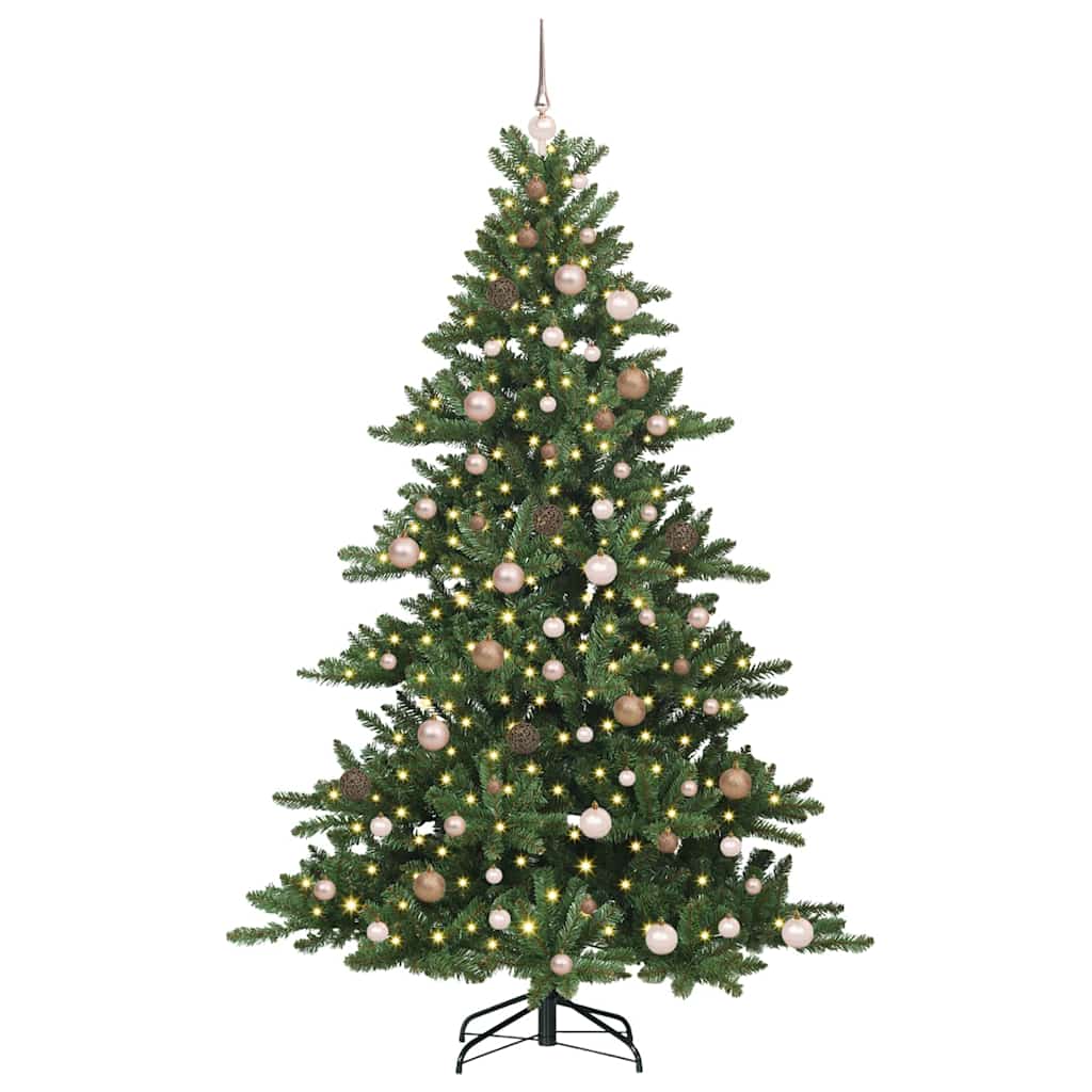 Albero di Natale Artificiale con Rami Pieghevoli 210 cm PVC 3397677
