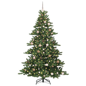 Albero di Natale Artificiale con Rami Pieghevoli 210 cm PVC 3397677