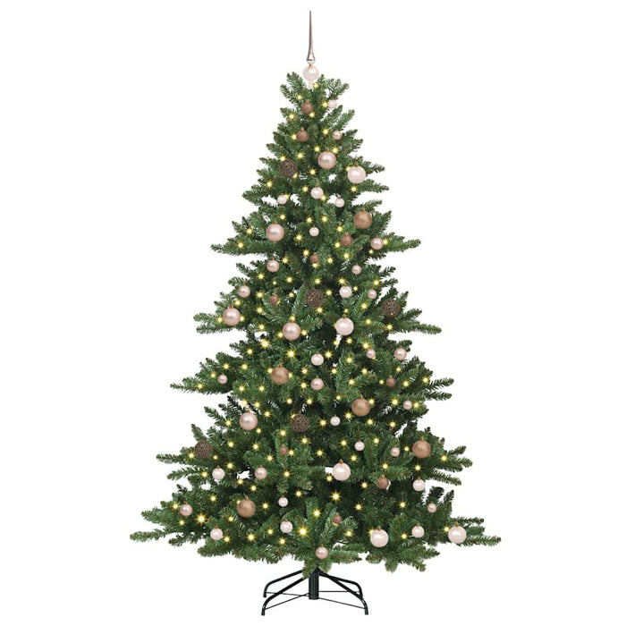 Albero di Natale Artificiale con Rami Pieghevoli 210 cm PVC 3397677