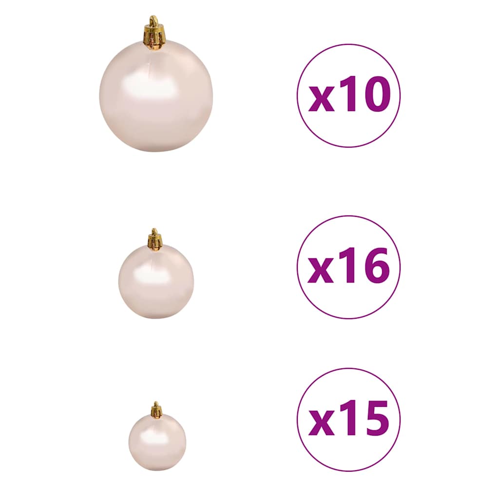 Albero di Natale Artificiale con Rami Pieghevoli 210 cm PVC 3397677