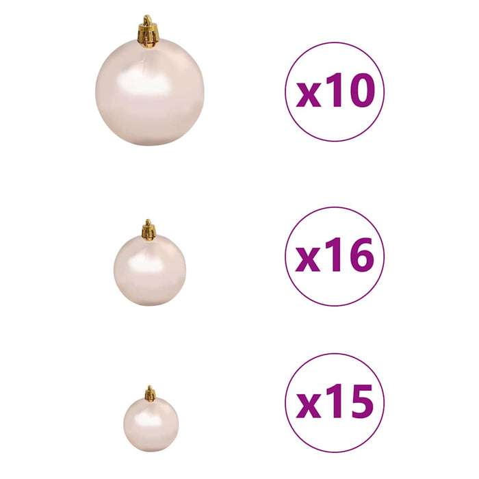 Albero di Natale Artificiale con Rami Pieghevoli 210 cm PVC 3397677