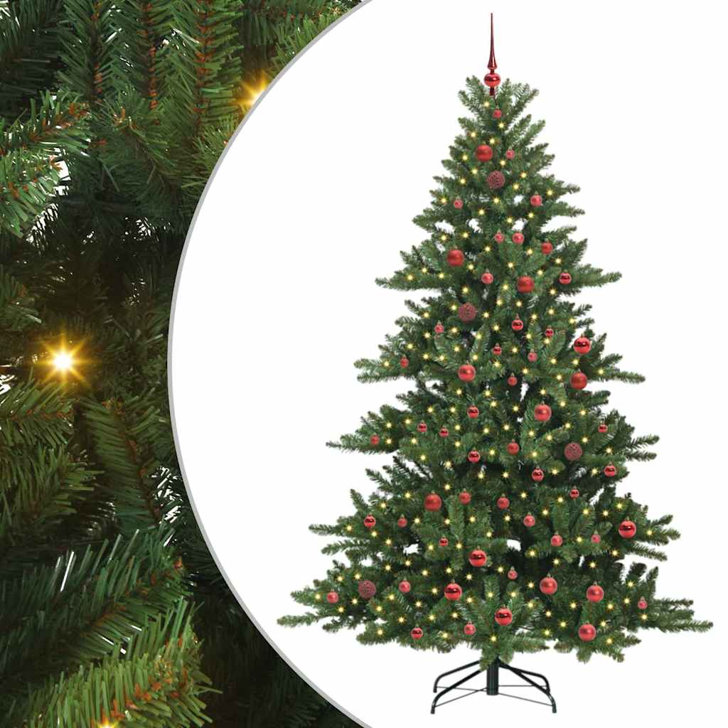Albero di Natale Artificiale con Rami Pieghevoli 210 cm PVC 3397679