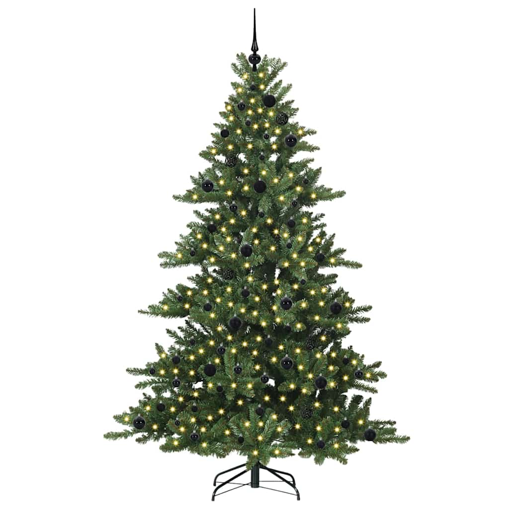 Albero di Natale Artificiale con Rami Pieghevoli 210 cm PVC 3397680