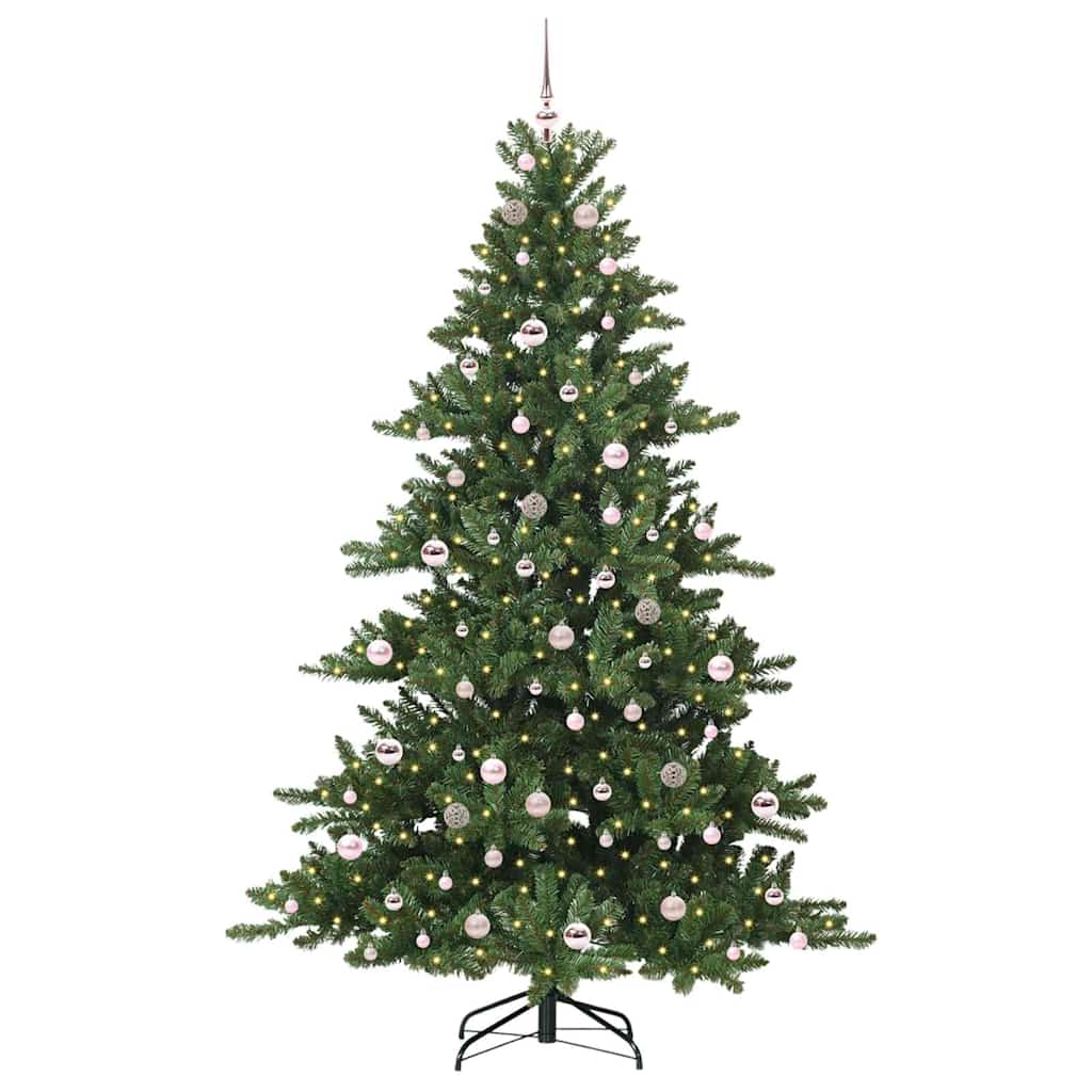 Albero di Natale Artificiale con Rami Pieghevoli 210 cm PVC 3397681
