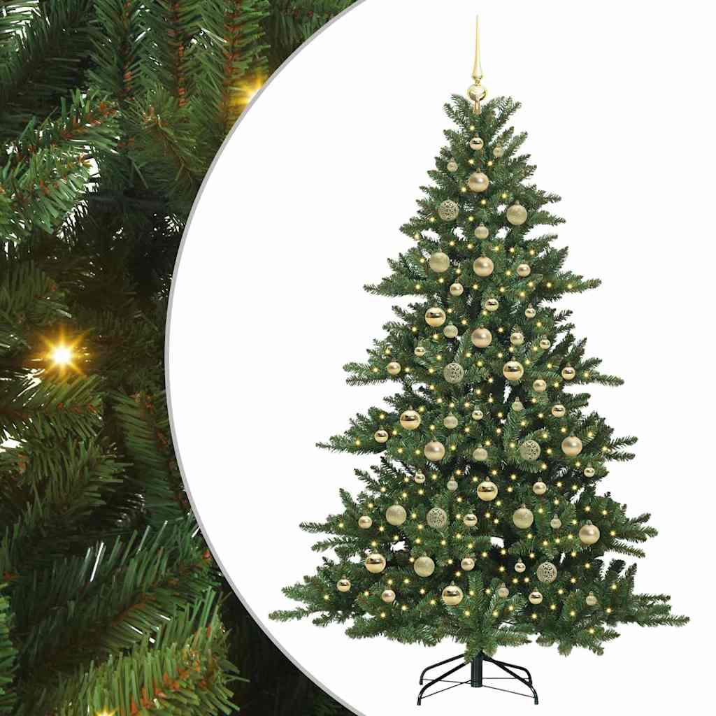 Albero di Natale Artificiale con Rami Pieghevoli 210 cm PVC 3397683
