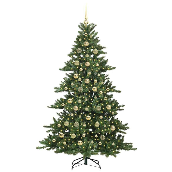 Albero di Natale Artificiale con Rami Pieghevoli 210 cm PVC 3397683