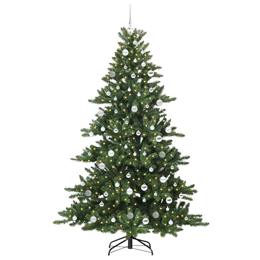 Albero di Natale Artificiale con Rami Pieghevoli 210 cm PVC 3397684