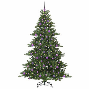 Albero di Natale Artificiale con Rami Pieghevoli 210 cm PVC 3397685