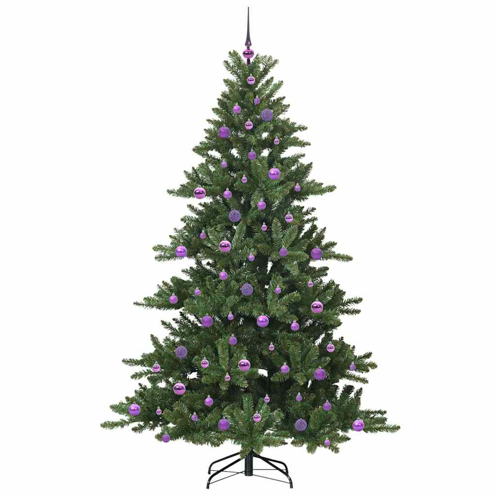 Albero di Natale Artificiale con Rami Pieghevoli 210 cm PVC 3397685