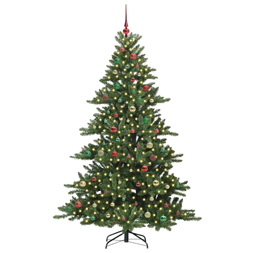 Albero di Natale Artificiale con Rami Pieghevoli 210 cm PVC 3397687