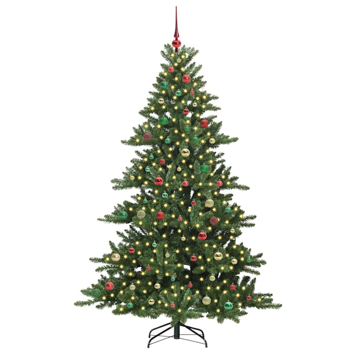 Albero di Natale Artificiale con Rami Pieghevoli 210 cm PVC 3397687