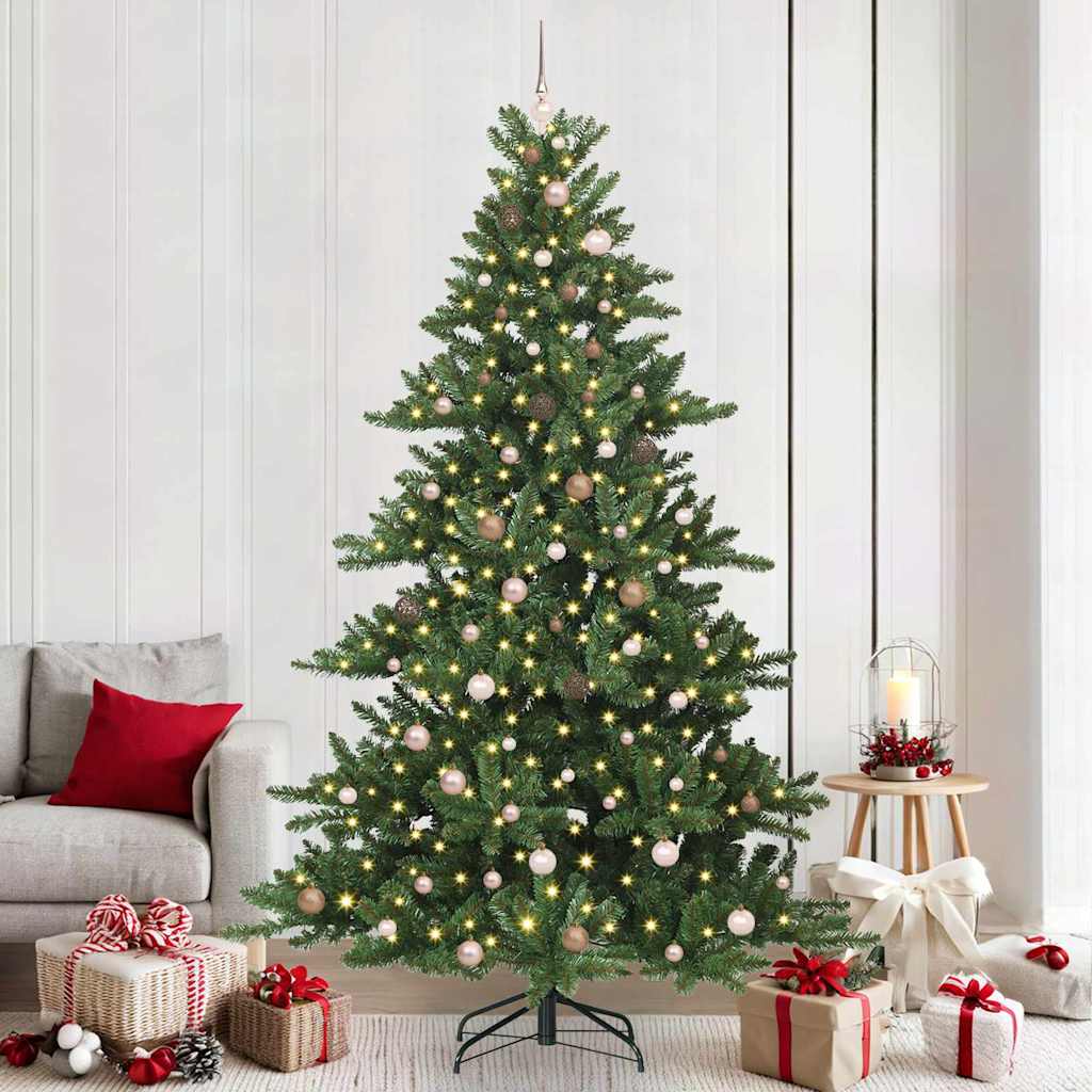 Albero di Natale Artificiale con Rami Pieghevoli 240 cm PVC 3397690