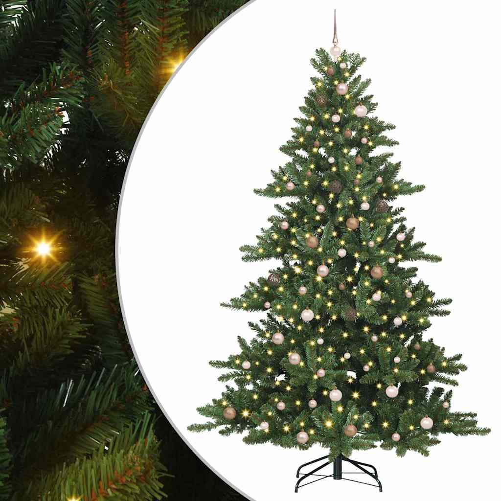 Albero di Natale Artificiale con Rami Pieghevoli 240 cm PVC 3397690