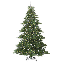 Albero di Natale Artificiale con Rami Pieghevoli 240 cm PVC 3397691