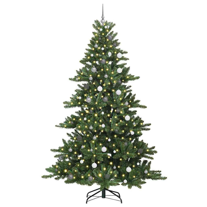 Albero di Natale Artificiale con Rami Pieghevoli 240 cm PVC 3397691