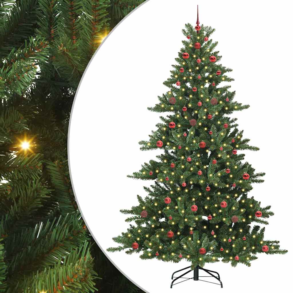 Albero di Natale Artificiale con Rami Pieghevoli 240 cm PVC 3397692