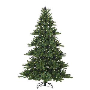 Albero di Natale Artificiale con Rami Pieghevoli 240 cm PVC 3397693