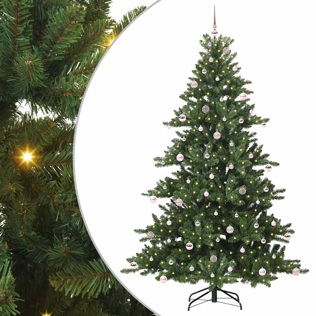 Albero di Natale Artificiale con Rami Pieghevoli 240 cm PVC 3397694